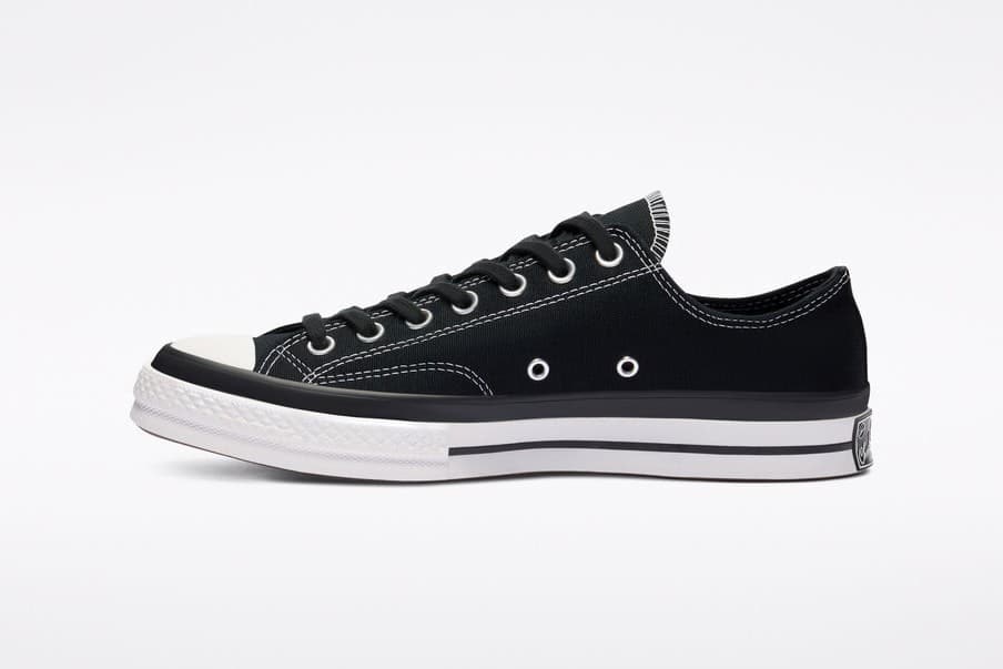 Moncler x Fragment x Converse Chuck 70 Ox (Black)