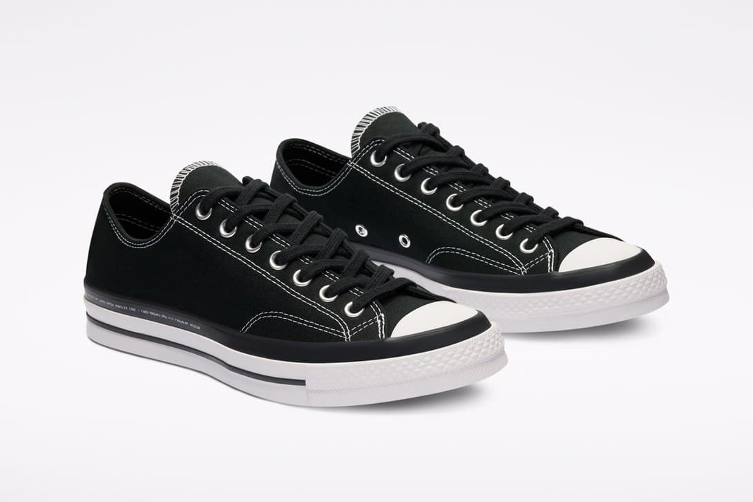 Moncler x Fragment x Converse Chuck 70 Ox (Black)