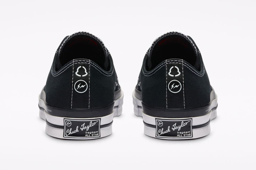 Moncler x Fragment x Converse Chuck 70 Ox (Black)