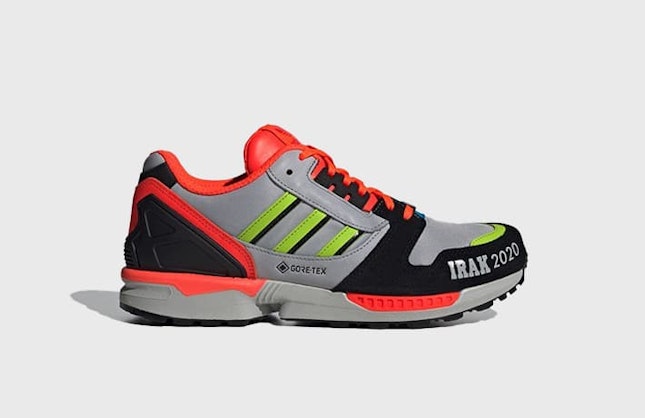 IRAK NYC x adidas ZX 8000 "Stone Grey"
