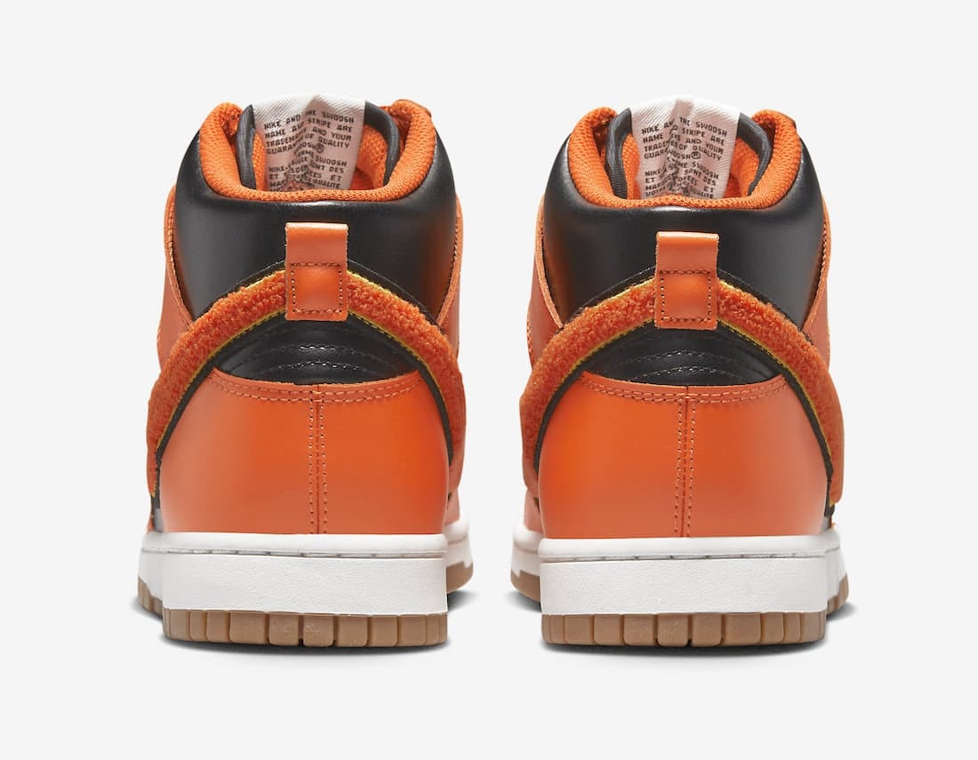 Nike Dunk High University "Chenille Swoosh"