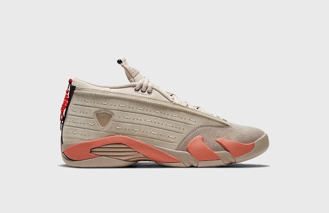 CLOT x Air Jordan 14 Low "Terracotta"