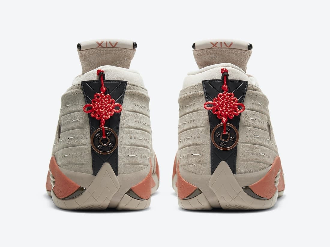 CLOT x Air Jordan 14 Low "Terracotta"