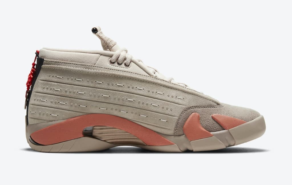 CLOT x Air Jordan 14 Low "Terracotta"