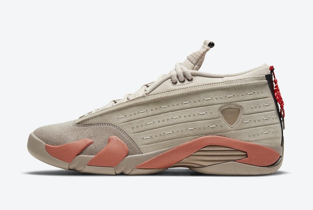 CLOT x Air Jordan 14 Low "Terracotta"