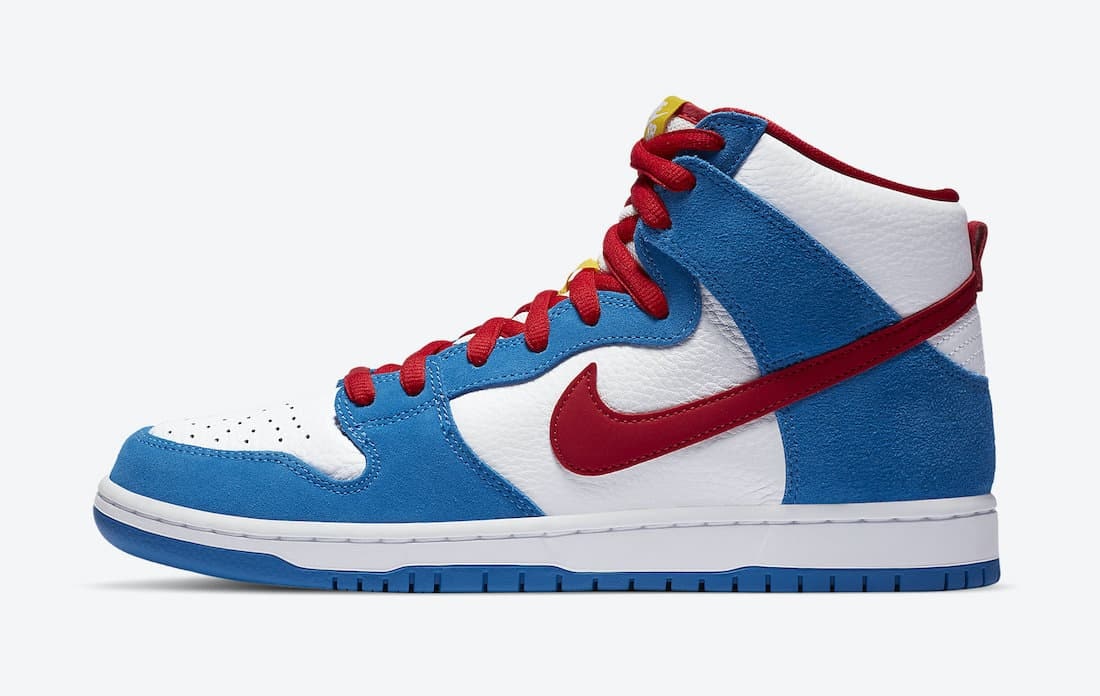 Nike SB Dunk High “Doraemon”