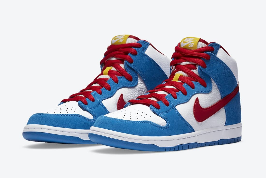 Nike SB Dunk High “Doraemon”