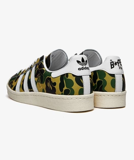 BAPE x adidas Superstar 80 "Camo"