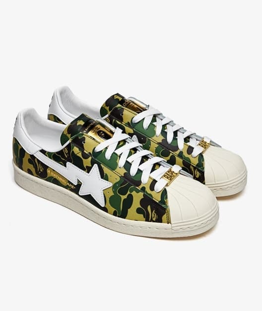 BAPE x adidas Superstar 80 "Camo"