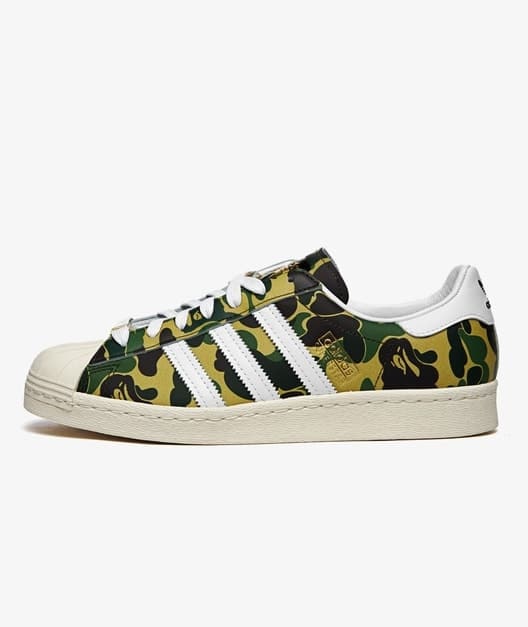 BAPE x adidas Superstar 80 "Camo"