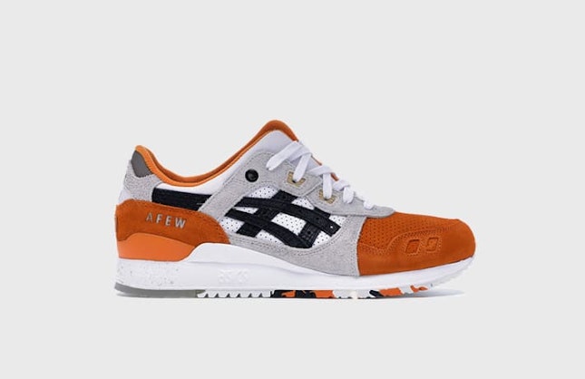 Afew x BEAMS x Asics Gel-Lyte III "Orange Koi"