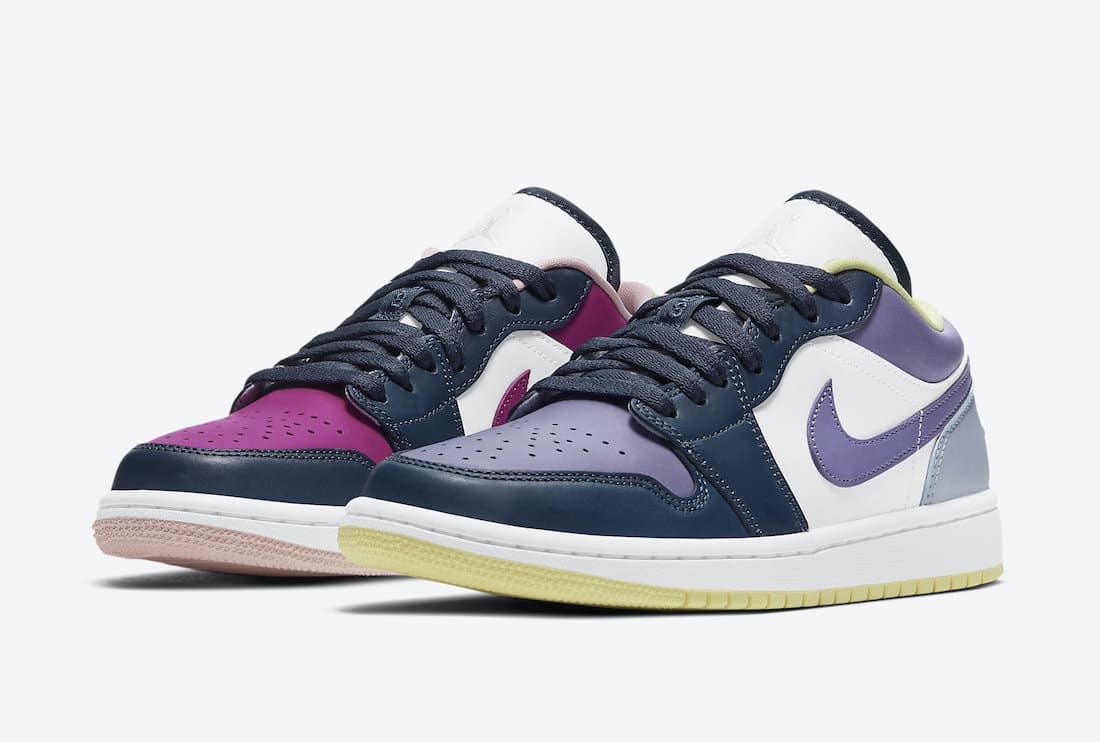 Air Jordan 1 Low "Magenta Purple"