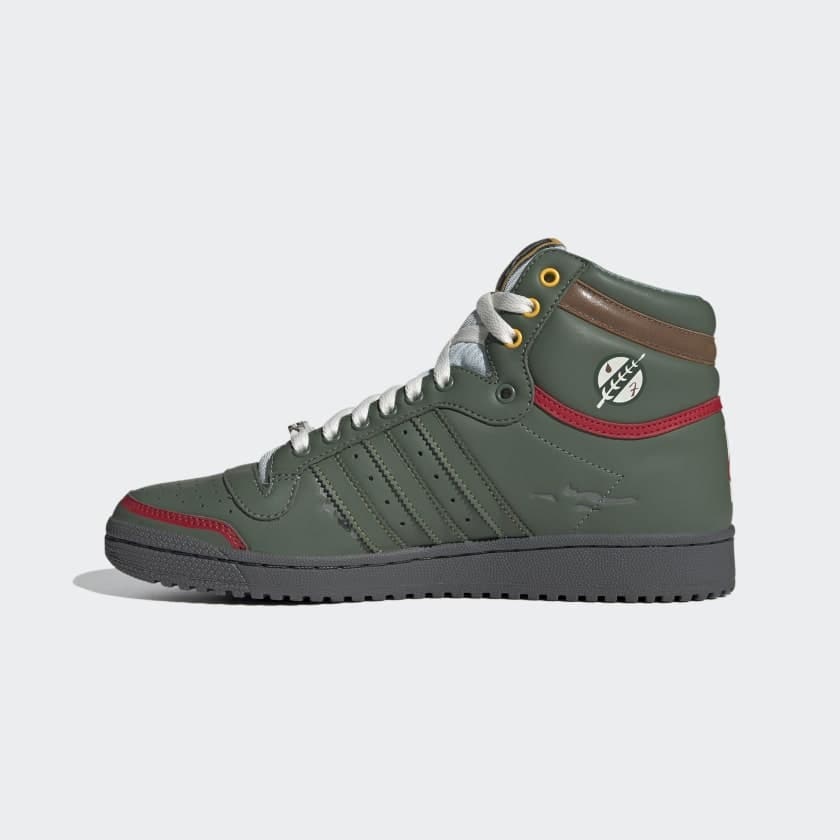 Star Wars x adidas Top Ten Hi "Boba Fett"