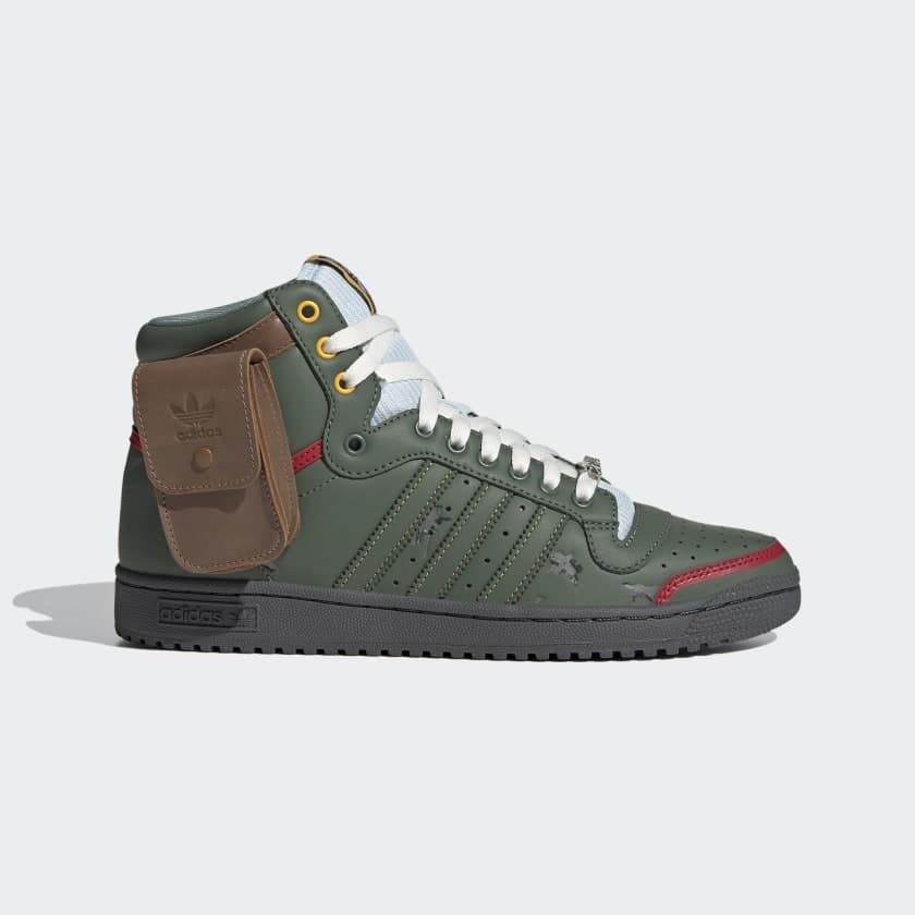 Star Wars x adidas Top Ten Hi "Boba Fett"