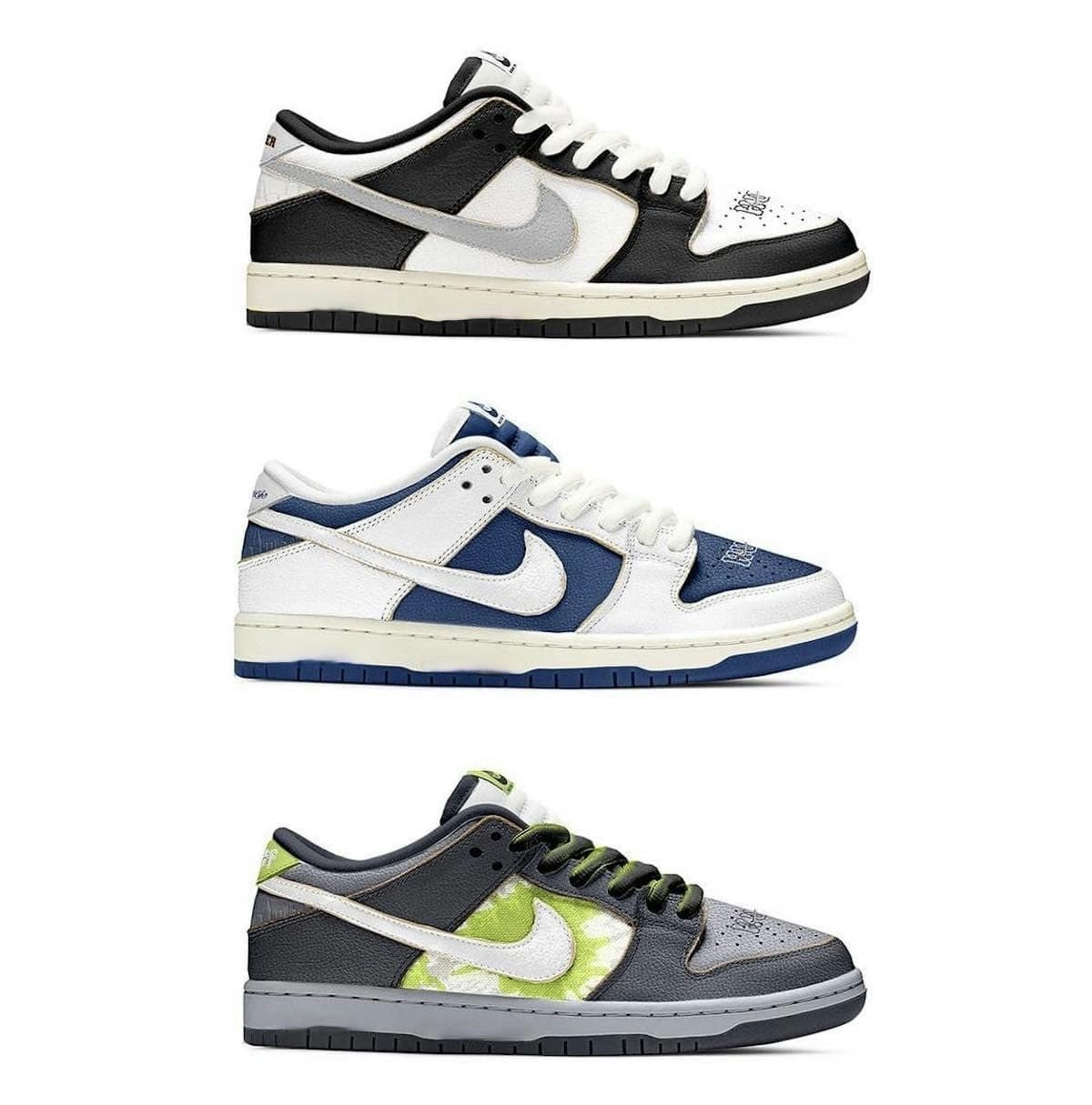 HUF x Nike SB Dunk Low “City Pack”