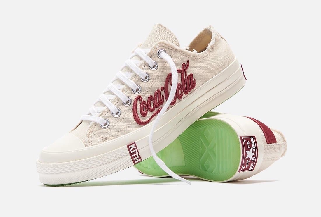 Kith x Coca-Cola x Converse Chuck 70 Low (Beige)