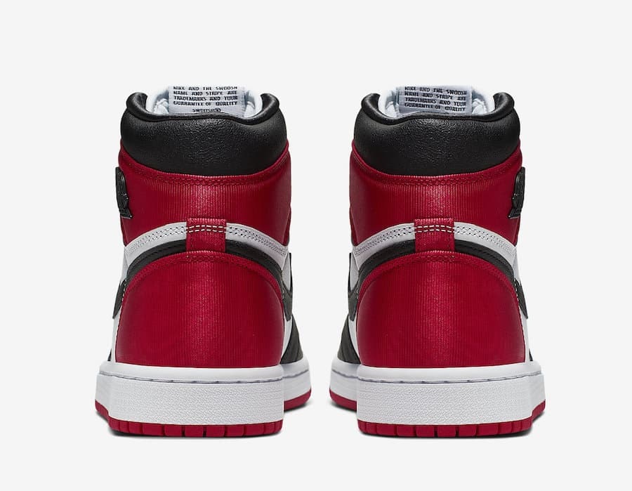 Air Jordan 1 High OG Wmns "Satin Black Toe"