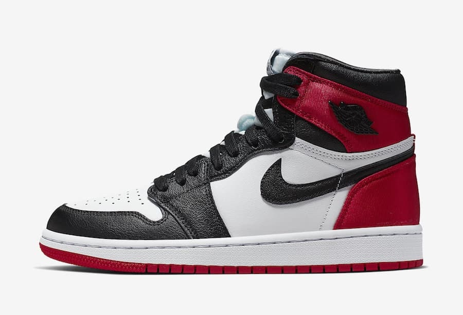 Air Jordan 1 High OG Wmns "Satin Black Toe"