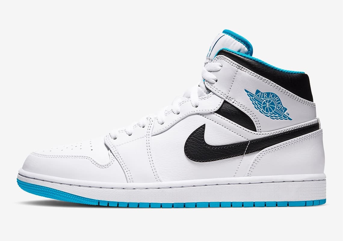 Air Jordan 1 Mid “Laser Blue”