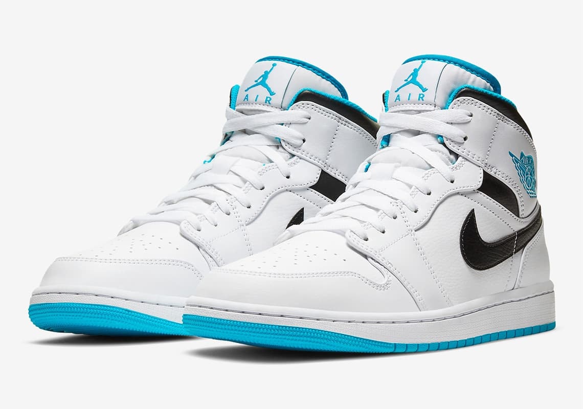 Air Jordan 1 Mid “Laser Blue”