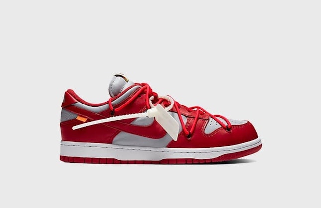 Nike x Off-White Dunk Low "Varisty Red"