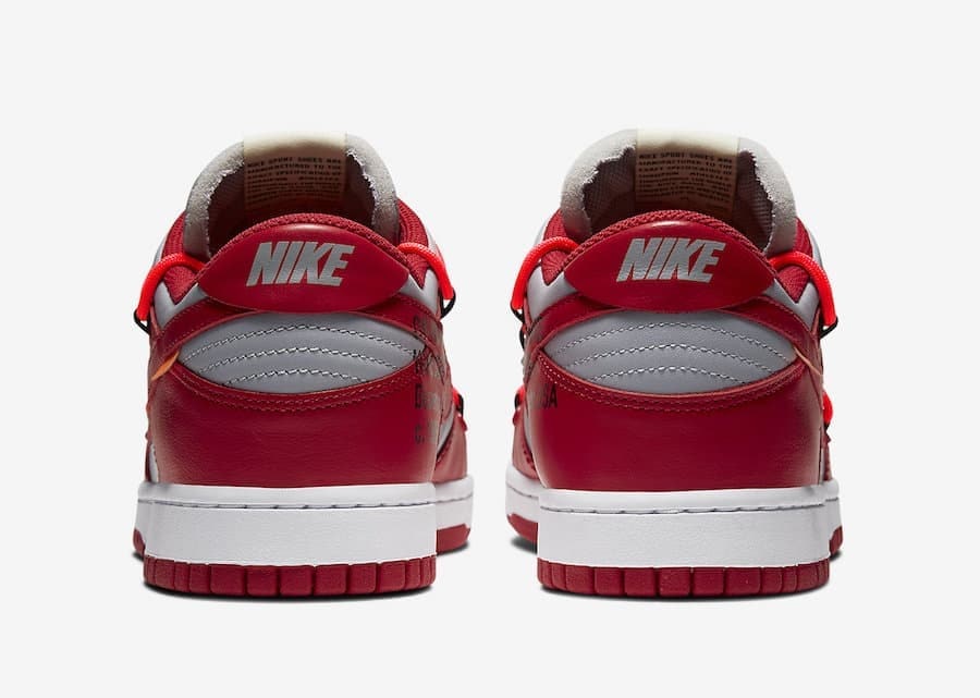 Nike x Off-White Dunk Low "Varisty Red"