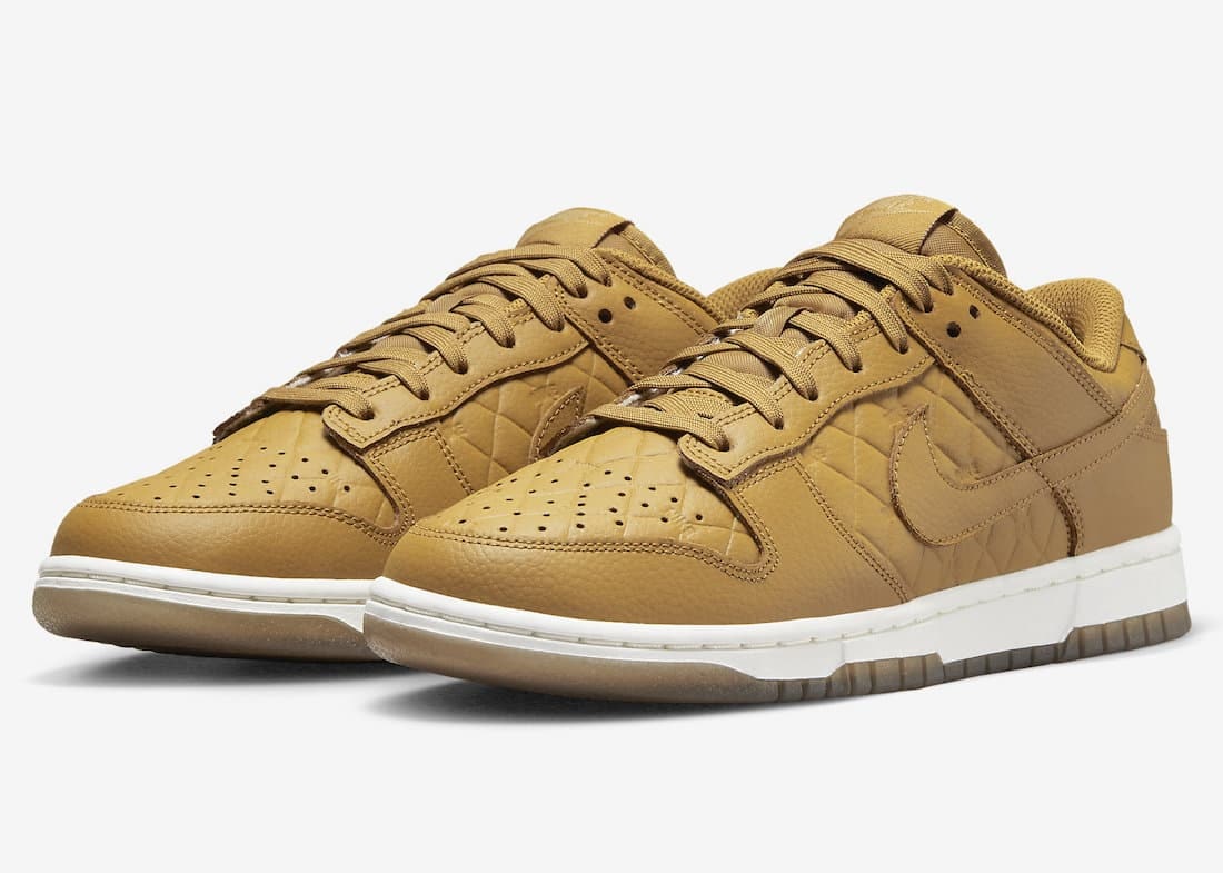 Nike Dunk Low "Quilted Wheat"