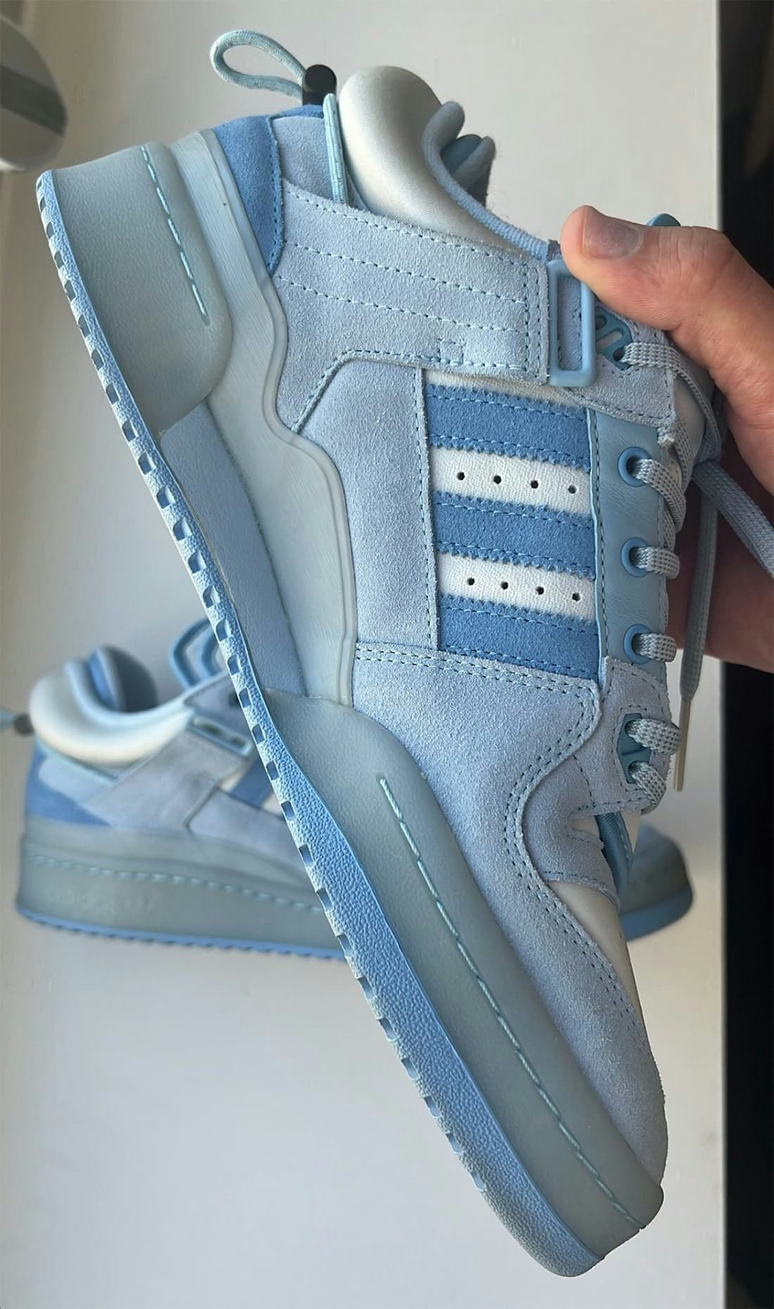 Bad Bunny x adidas Forum Buckle Low “Blue Tint”