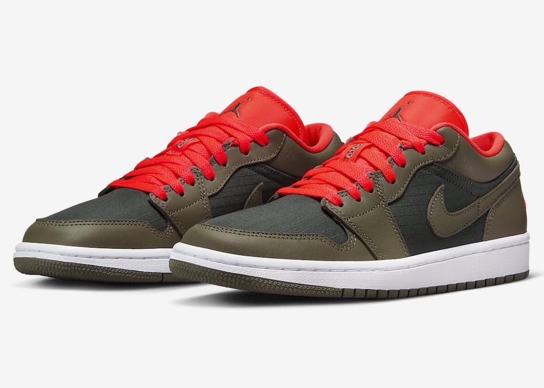 Air Jordan 1 Low "Black Olive"