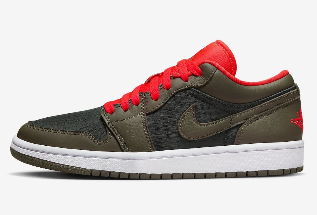 Air Jordan 1 Low "Black Olive"