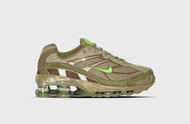 Supreme x Nike Shox Ride 2 "Neutral Olive" Supreme x Nike Shox Ride 2 "Neutral Olive"