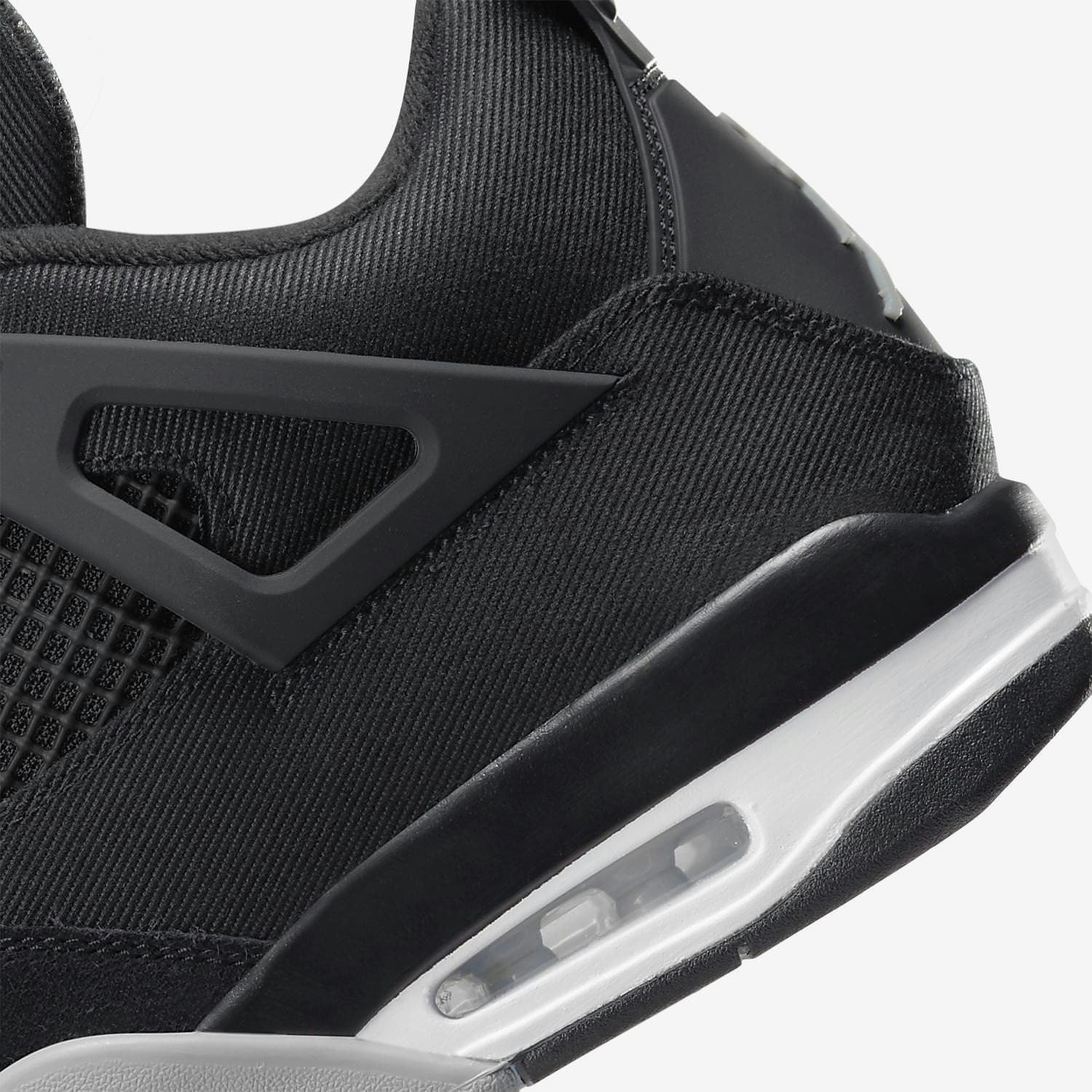 Air Jordan 4 "Black Canvas"