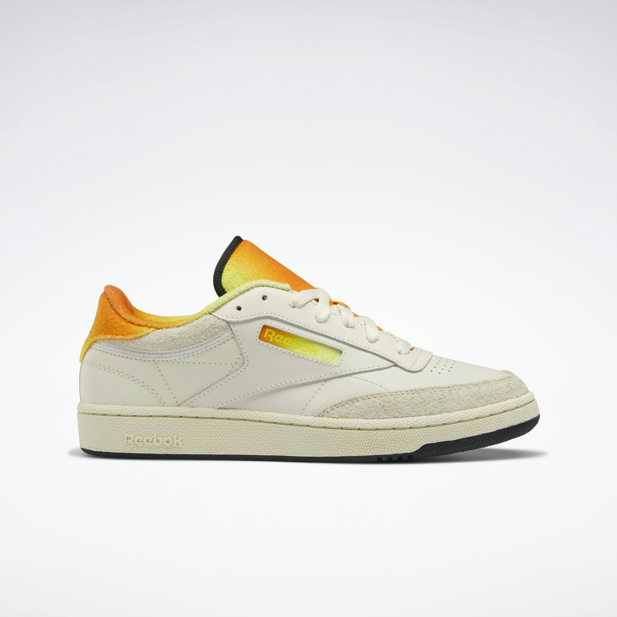 Smiley x Reebok Club C 85 "Trek Gold"