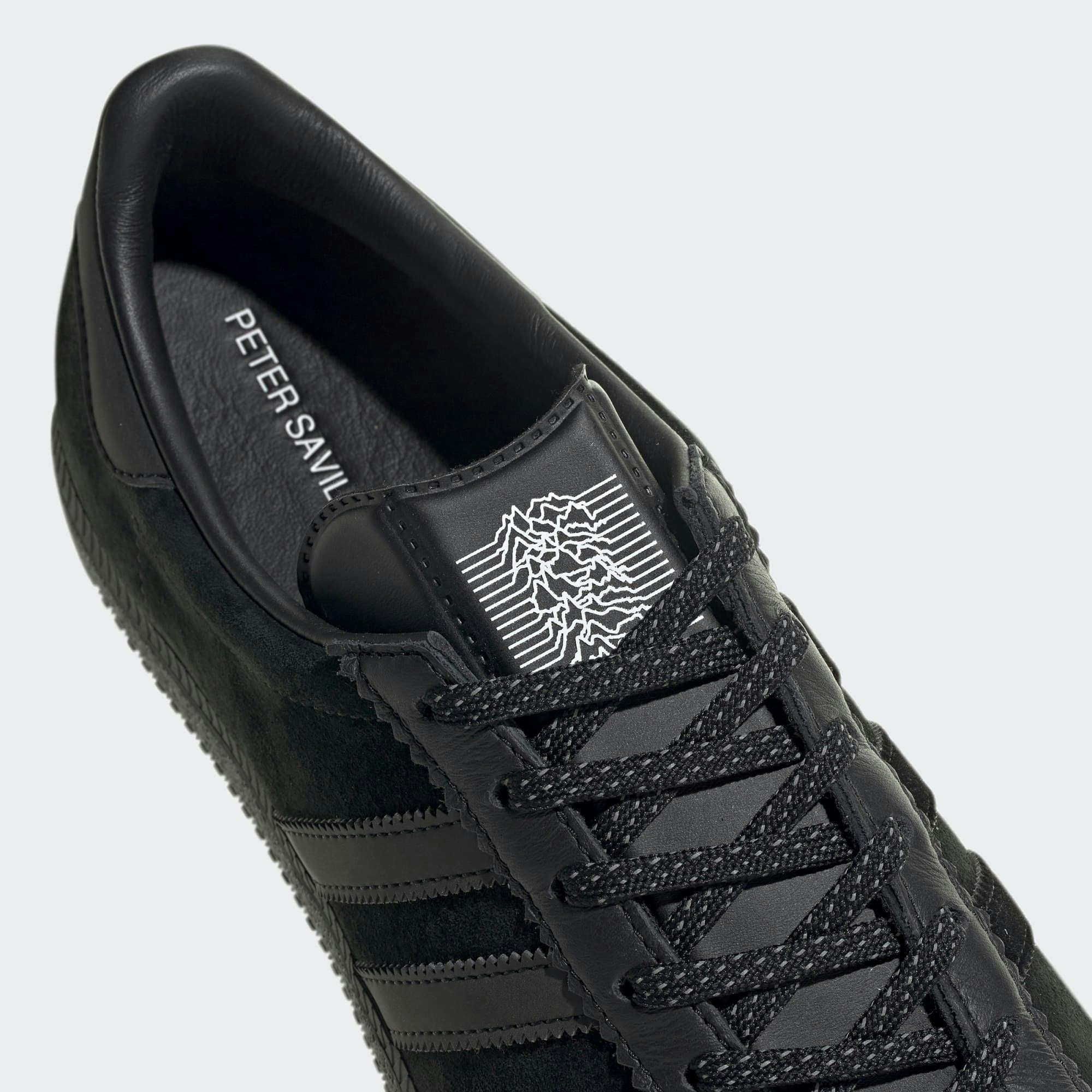 Peter Saville x adidas Pulsebeat SPZL "Core Black"