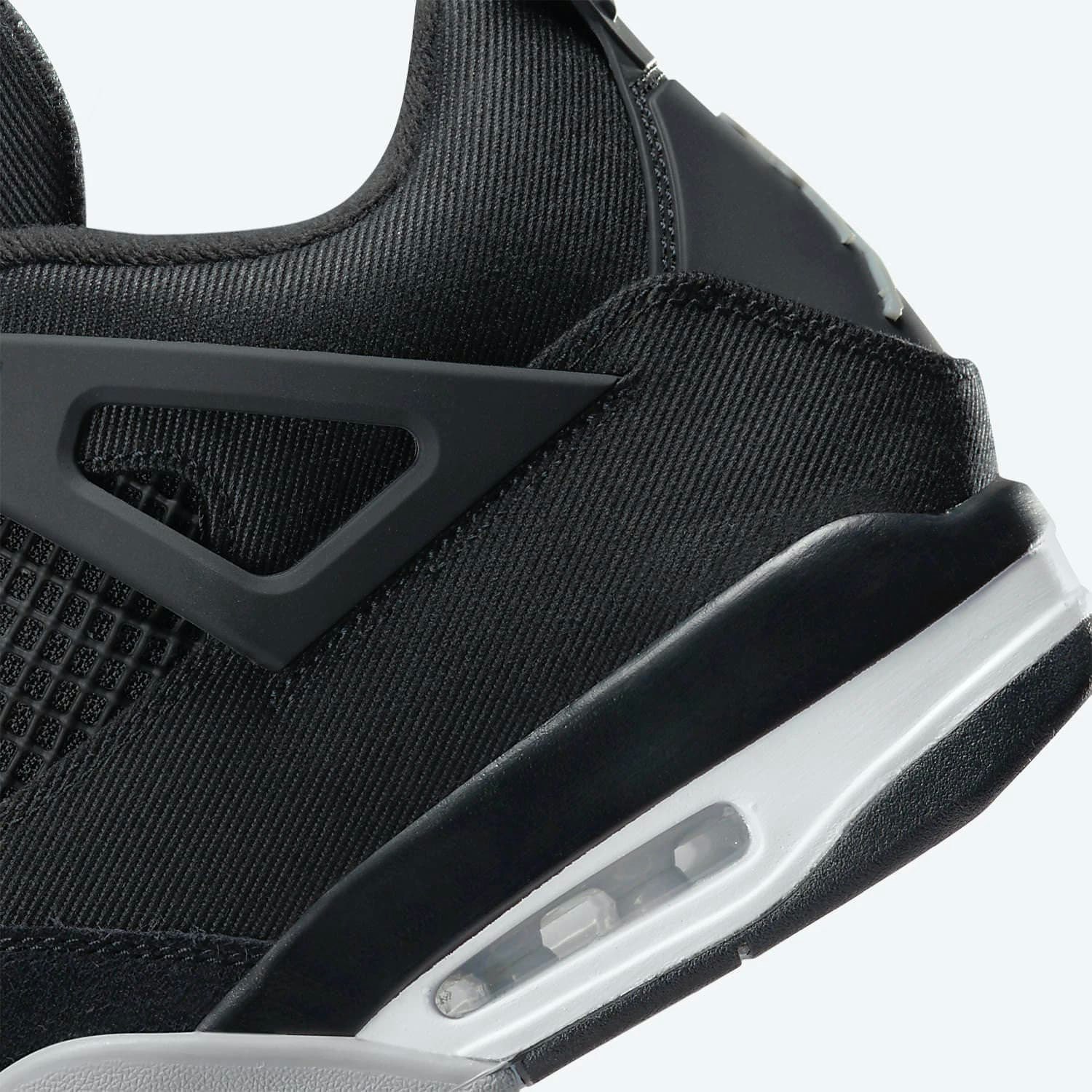 Air Jordan 4 "Black Canvas"