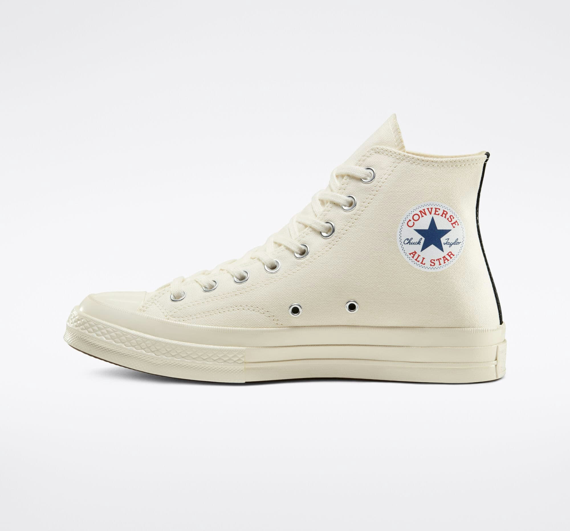 Comme des Garçons x Converse Chuck 70 "Mono Heart" (Sail)