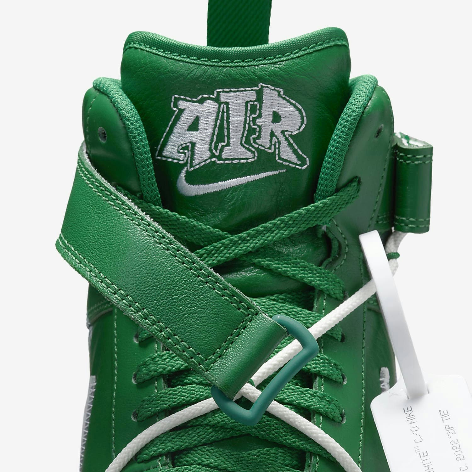 Off-White x Nike Air Force 1 Mid "Pine Green"