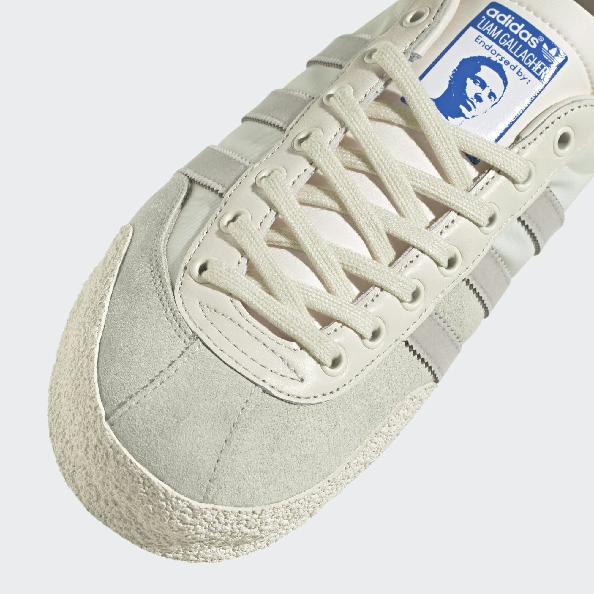 Liam Gallagher x adidas LG SPZL "Chalk White"