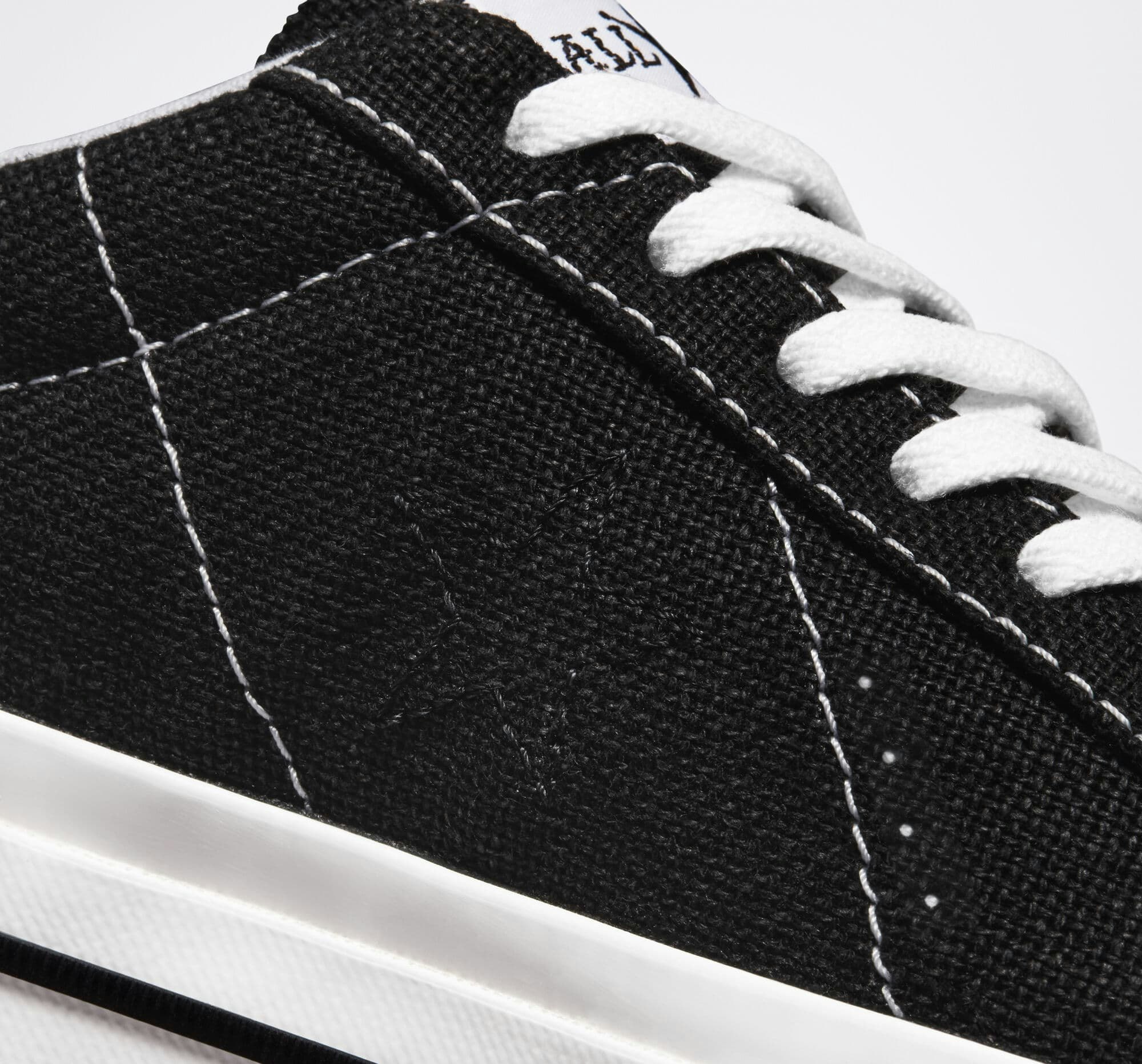 Stüssy x Converse One Star "Black Cord"