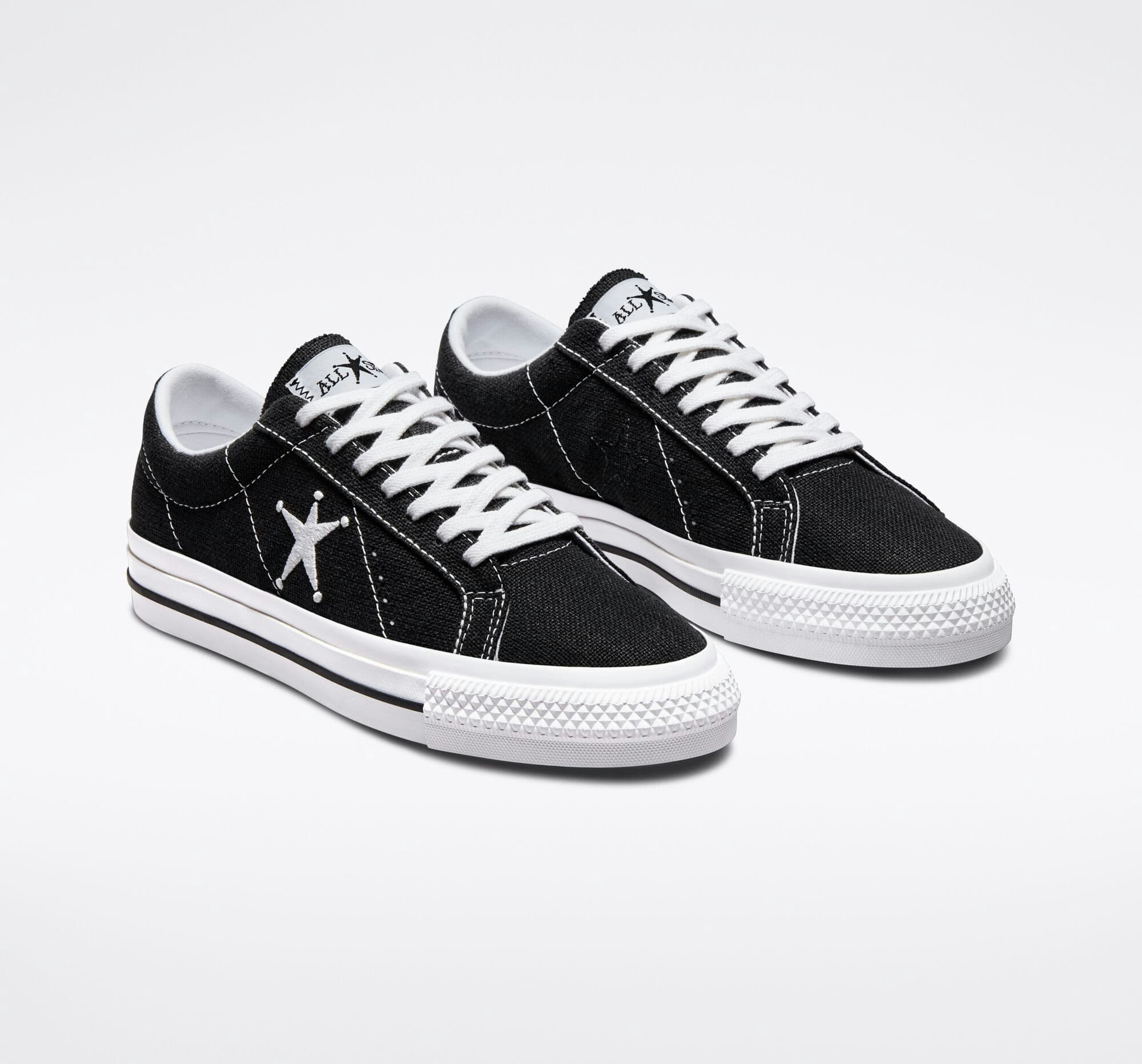 Stüssy x Converse One Star "Black Cord"