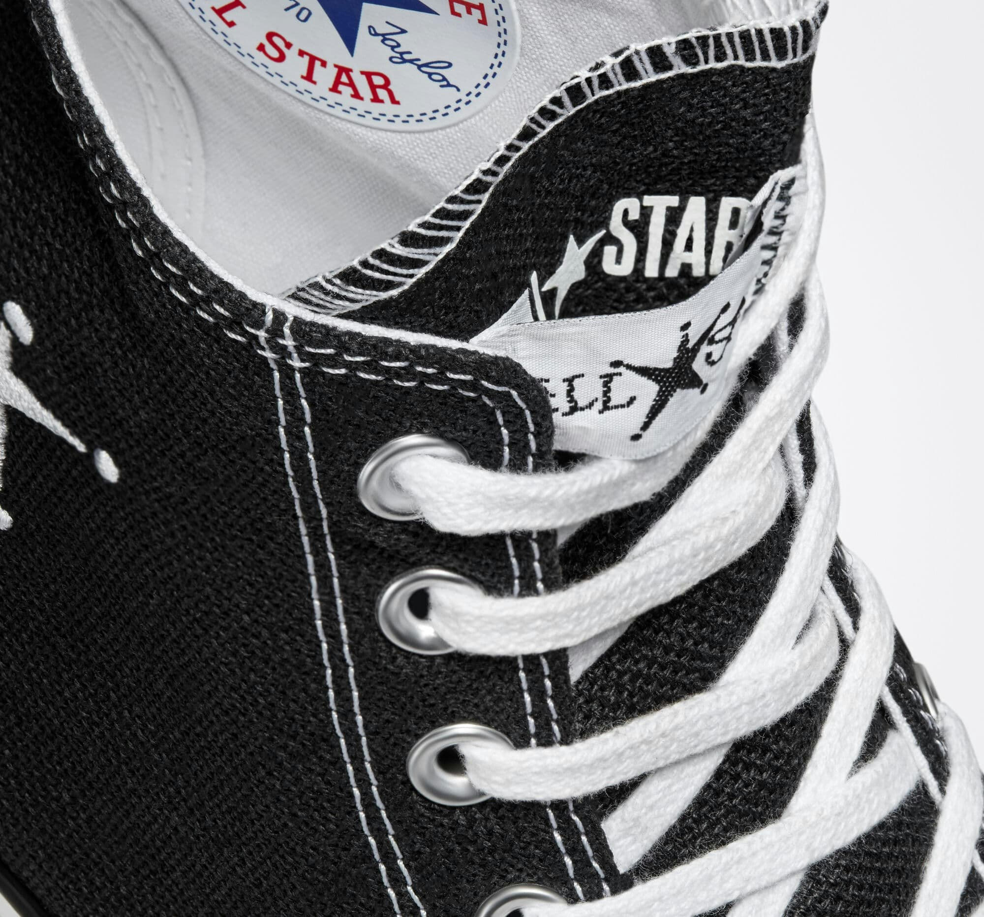 Stüssy x Converse Chuck 70 "Black Cord"