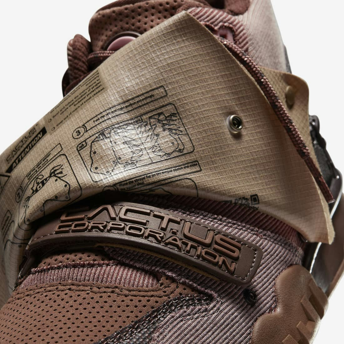 Travis Scott x Nike Air Trainer 1 "Light Choco"