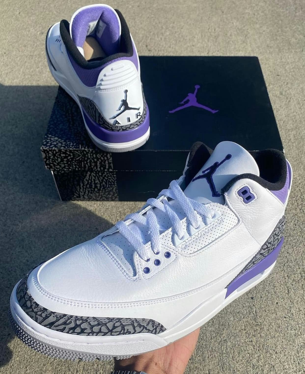 Air Jordan 3 "Dark Iris"