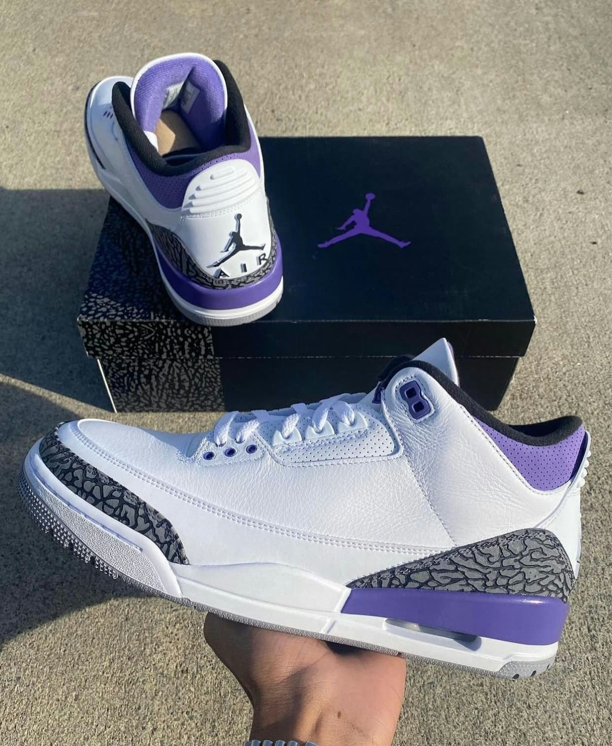 Air Jordan 3 "Dark Iris"