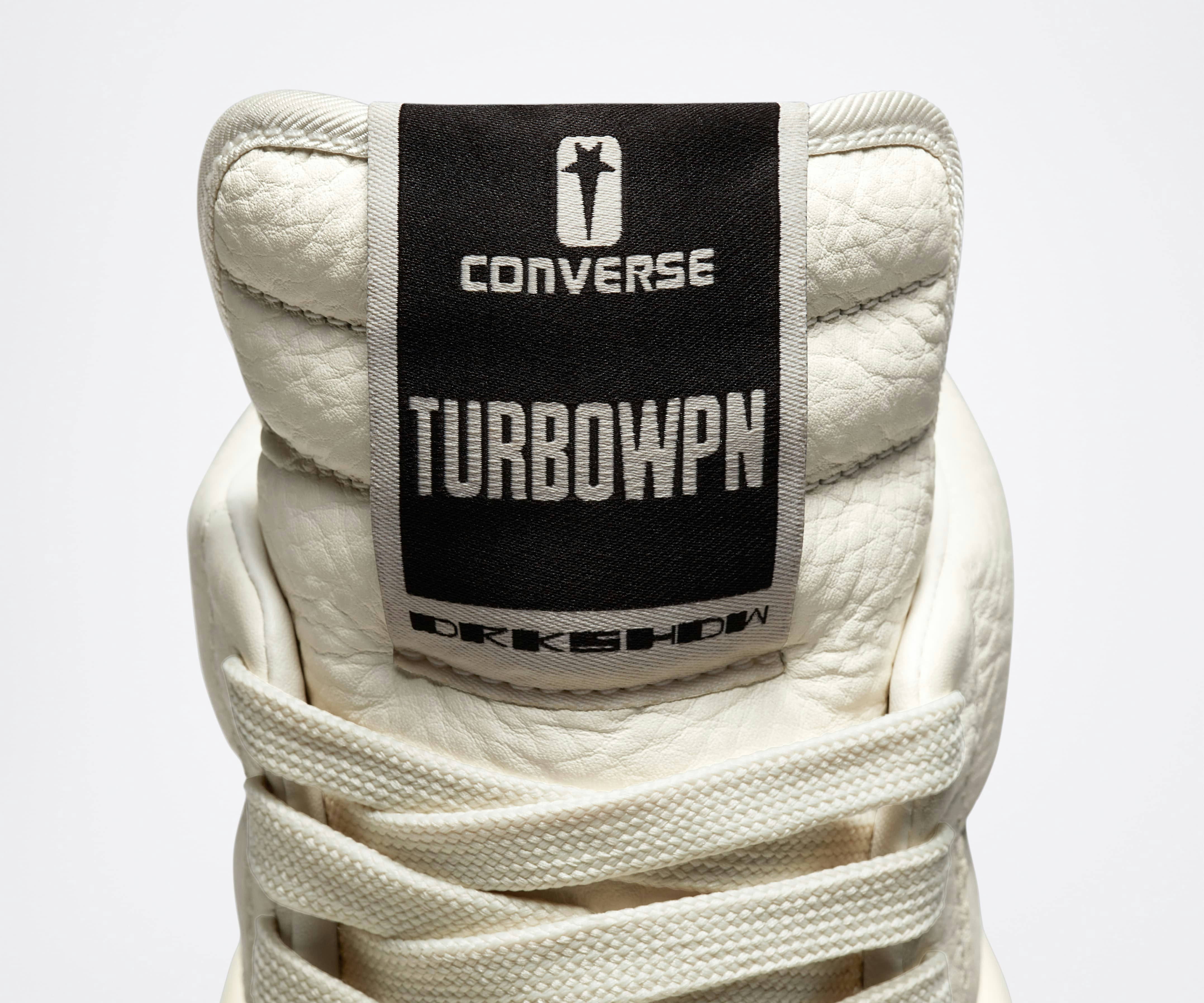 Rick Owens x Converse Turbowpn Mid "Cloud Cream"