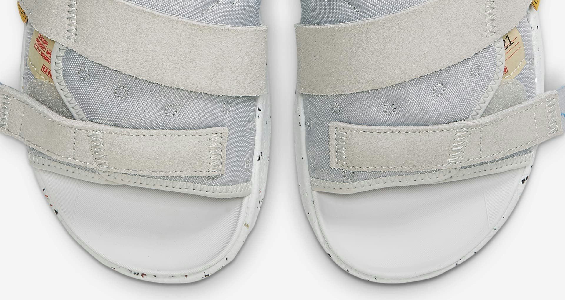 Union x Jordan Crater Slide "Grey Fog"