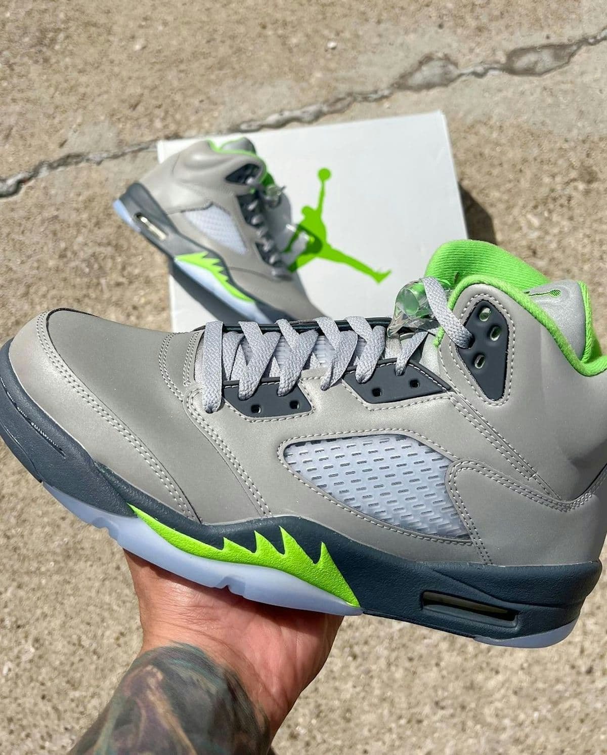 Air Jordan 5 “Green Bean”