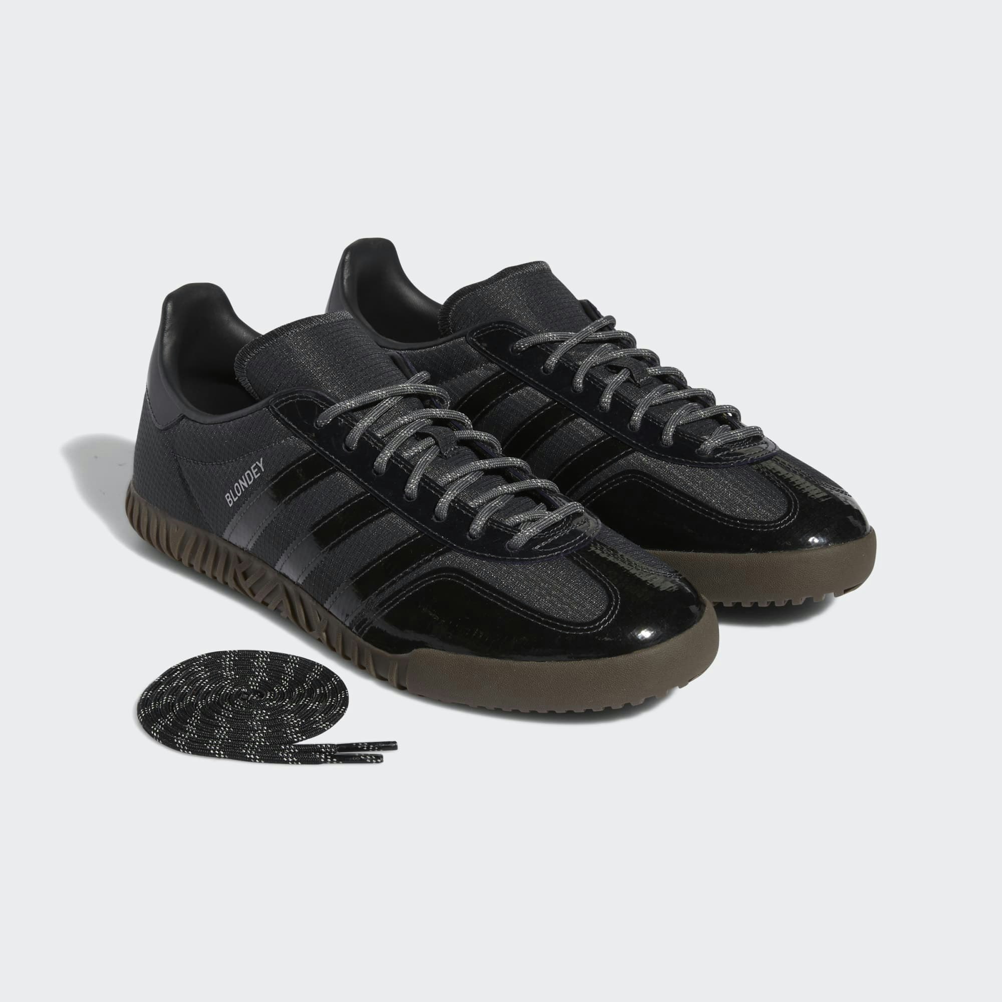 Blondey x adidas A.B. Gazelle Indoor "Black Gum"