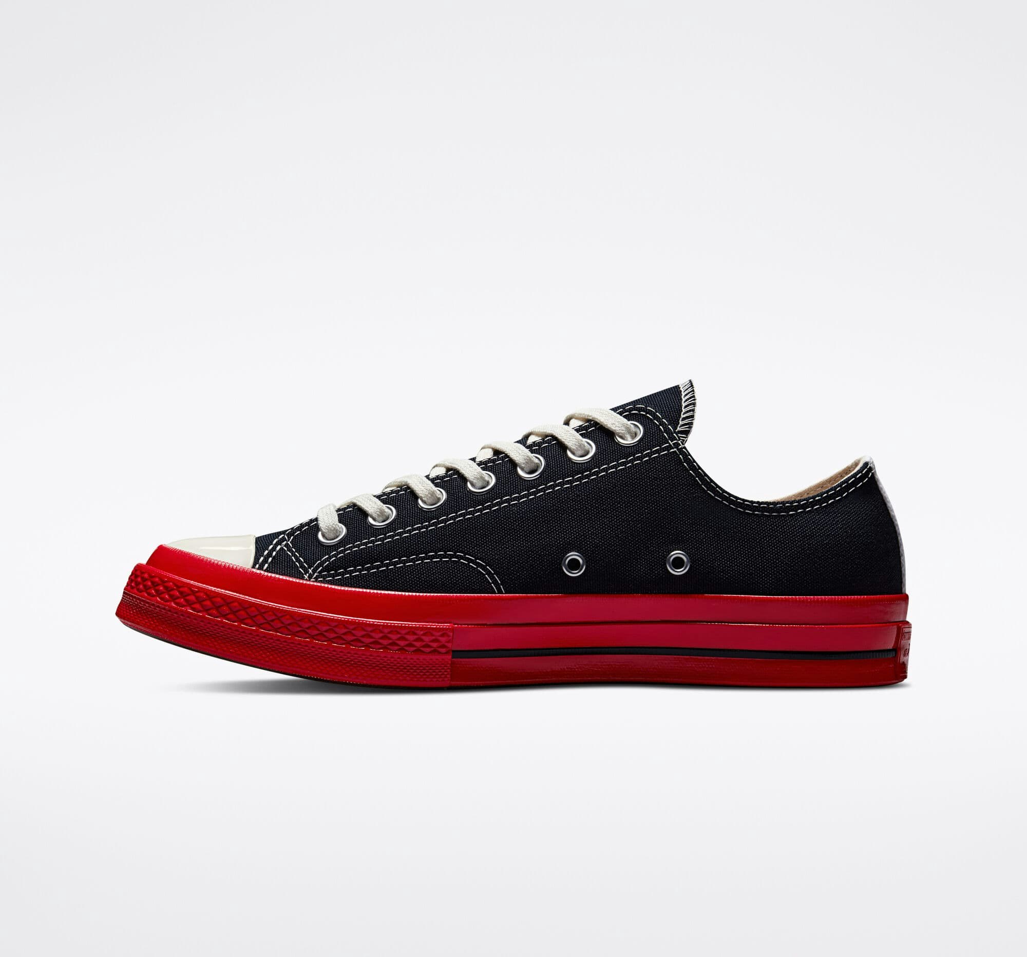 Comme des Garçons x Converse Chuck 70 Low "Black Red"