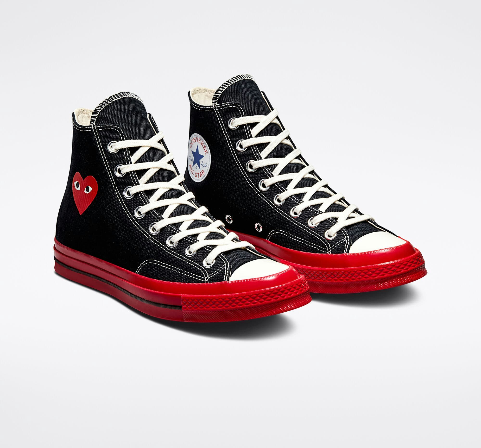 Comme des Garçons x Converse Chuck 70 "Black Red"